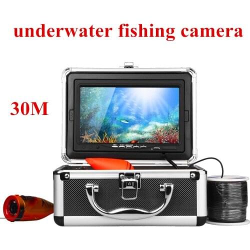 Underwater Fishing Camera 7 Inch TFT LCD Video Camera 1000TVL Fish Finder with 30m Cable