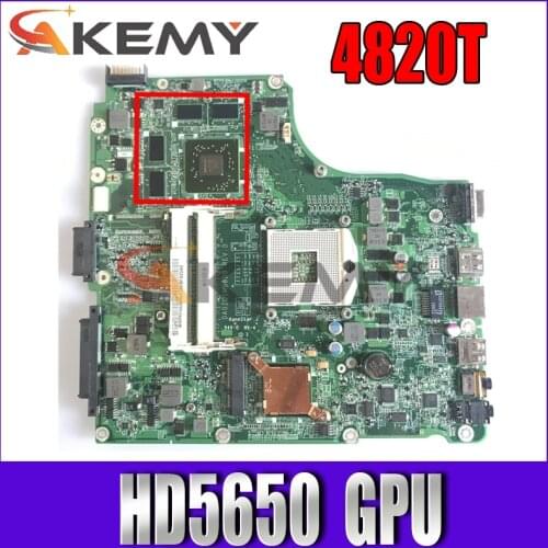 For Acer 4820 4820T laptop motherboard DA0ZQ1MB8D0 DA0ZQ1MB8F0 GPU HD5650 has been 100% fully tested