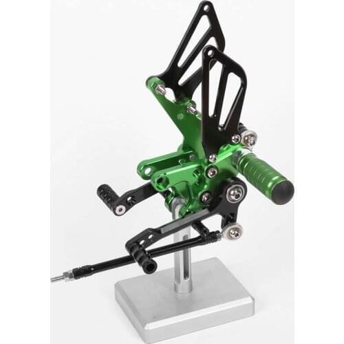 SMOK Motorcycle Pedal For Suzuki GSXR1000 2000-2004 GSXR600 1997-2005 GSXR750 1996-2005 Rearset Foot Pegs Footpeg 2001 2002 2003