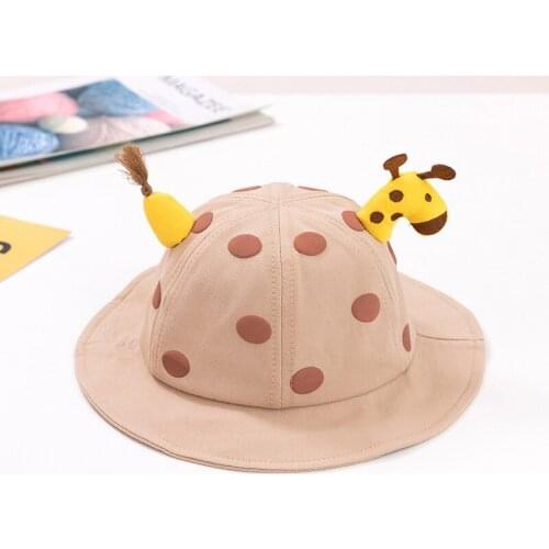 The Cartoon Bucket Hat Fisherman Hat outdoor travel hat Sun Cap Hats for children boys and girls 67