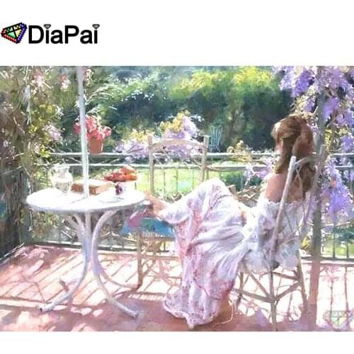 DIAPAI 5D DIY Diamond Painting 100% Full Square/Round Drill "Beauty character" Diamond Embroidery Cross Stitch 3D Decor A22385