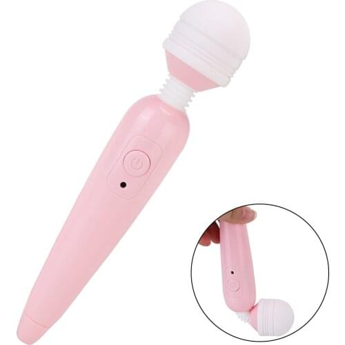 Pink Magic Wand Vibrators For Women Clitoris Stimulator Dildo Anal Plug Female Sex Toys Adults Product Goods Erotic Machine Shop