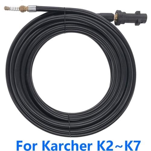 6m 10m 15m 20 meters x 2320psi/ 160bar Sewer Drain Water Cleaning Hose for Karcher K1 K2 K3 K4 K5 K6 K7 High Pressure Washer