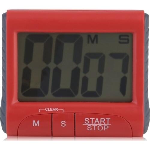 Super Deal Large LCD Digital Kitchen Timer Count-Down Up Clock Loud Alarm Up to 99 Minutes And 59 Seconds