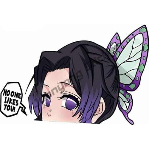 Vinyl Car Sticker and Decal Mischief Makers for Motorcycle Bumper Window Scratch-Proof Exterior SUV Fine Decal Decor PVC13x9cm