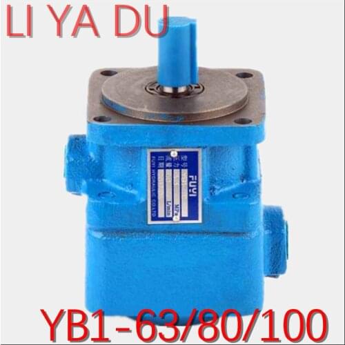 YB1-63 YB1-80 YB1-100 oil pump lubrication pressure pump hydraulic vane pump
