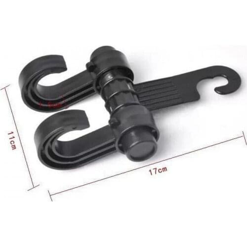 1pcs Solid Color Stroller Accessory Baby Stroller Hooks Pram Rotate Bag Hanger Baby Kids Activity Gear Stroller Accessories