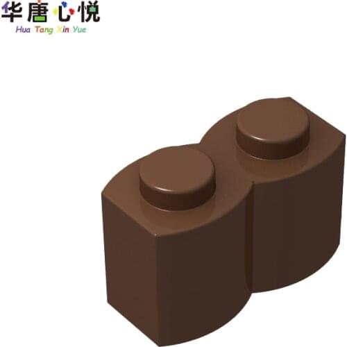 20PCS/Set 30136 MOC 1x2 Palisade Brick Fence Bricks Assembles Accessories Parts Building Blocks Toys for Children Kids Gifts