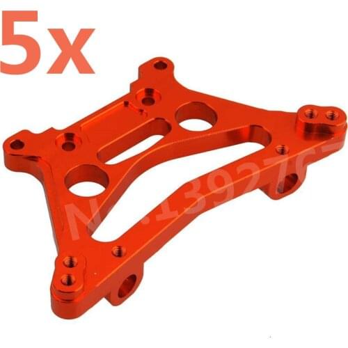 5pcs RC Upgrade Parts FS Racing 539081 Aluminum Alloy Rear Shock Tower(Al.) For 1/10 Scale Models RC Car Truck Hobby Buggy CNC