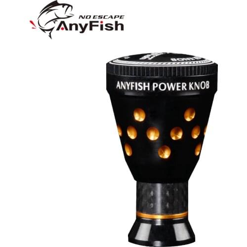 ANYFISH POWER KNOB Reel Handle Knob For Shimano Stradic CI4 Curado Sedona Daiwa CR80 Baitcasting Reel Spinning Reels Tackle