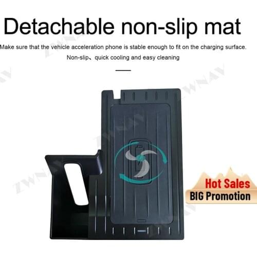 QI car wireleess charger for Massarati Levante 2016 2017 2018 2019 Intelligent Infrared Fast Wireless Charging Car Phone Holder