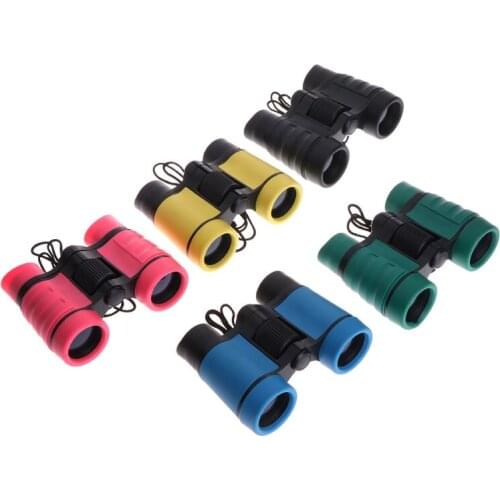 New 4x30 Plastic Children Binoculars Telescope For Kids Outdoor Games Toys Compact ourdoor tool