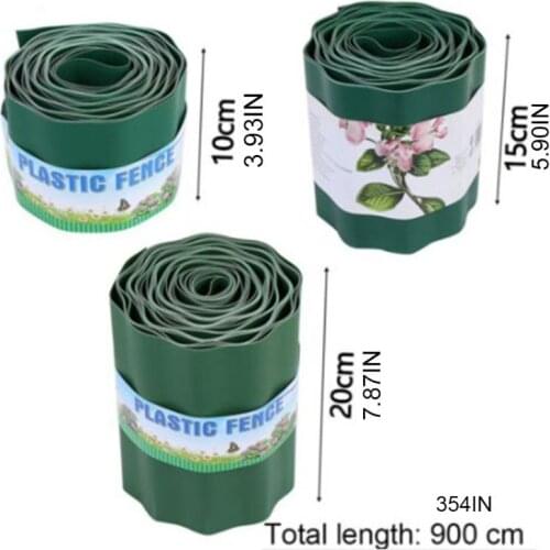 Lawn Edging Border Fence Garden Lawn Border Fence 10/15/20cm Home Backyard Border Fence Garden Grass Edge Border Fence Wall G