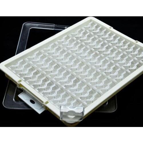 Drill Containers for Diamond Painting Mosaic Tool Accessories Plaid Jewelry Diamond Embroidery Transparent Storage Box