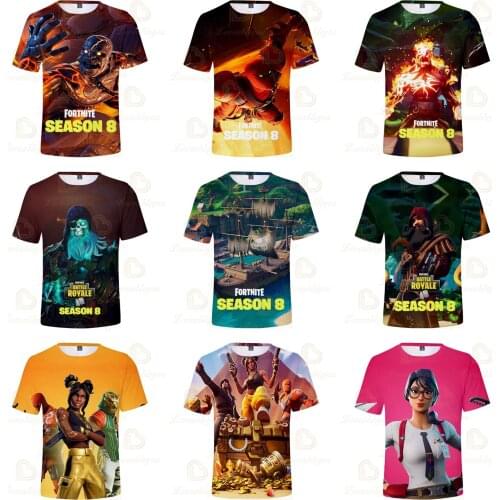 Fortnite Game Hero Victory 3d T-shirt Tshirt Boys Girls Harajuku Long Sleeve Jacket Coat Kids T-shirt Teen Clothes