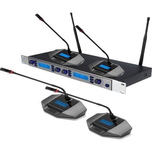 Good quality uhf car stereo voice recorder fm long range wireless headset microphone conference gooseneck