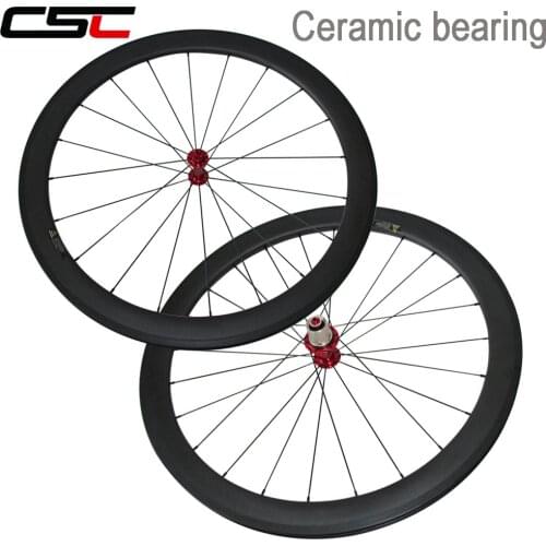 Ceramic Bearing Powerway R13 R36 hub 38/50/60/88mm depth clincher or tubular carbon wheels