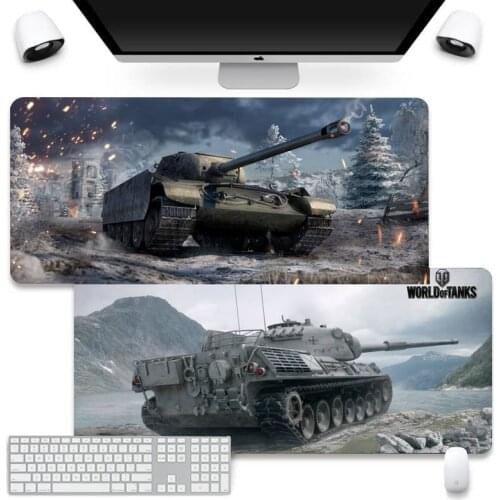 World of tanks Beautiful Anime Mouse Mat Mouse Pad Company XL Large Keyboard PC Desk Mat Takuo Anti-Slip Comfort Pad