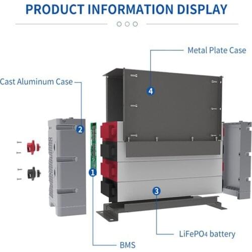 Lron Phosphate Large Capacity Battery 12V200AH