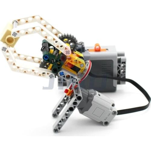 MOC High-tech 46 Pcs Mechanical Claw Mechanical Model Building Blocks Bricks Compatible with Motor PF Set DIY Toys