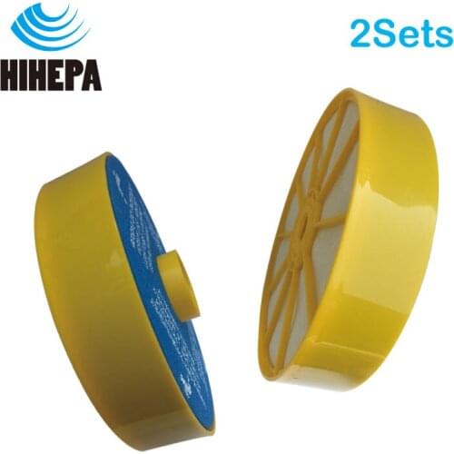 2Sets Washable Foam & HEPA Filters for Dyson DC07 Pre Motor Filter Replacement Part #904979-02