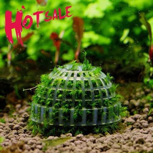 Natural Mineral Aquatic Bio Moss Ball Filter For Aquarium Crystal Red Shrimp House Fish Tank Decoration Mineral Balls