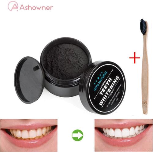 Professional Oral Hygiene Teeth Whitening Oral Care Charcoal Powder Natural Activated Charcoal Teeth Whitener Powder