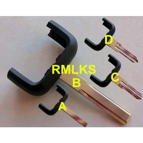 RMLKS 5pcs/lot Remote Key Shell Head Fit For Vauxhall Opel Vectra Astra Zafira With HU43/HU100/Right/Left Blade