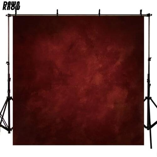 DAWNKNOW Texture Red Solid Color Vinyl Photography Background Children Photocall Backdrop Baby Wedding Photo Studio MH052