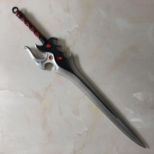 Tencent Replica King Of Glory Game Li Bai Qiu Feng Huang Jian PU Sword Blade Cosplay Decorative Swords