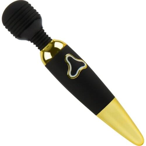 Erotic Big Magic Wand Vibrator 7 Mode 3 Speed Rechargeable Dildo Massager Clitoris Stimulator Toys for Adult Sex Toys for Woman