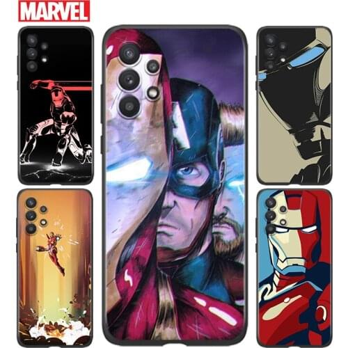 Iron Man Mecha Marvel For Samsung A91 A72 A71 A52 A51 A42 A41 A32 A31 A22 A21S A12 A11 A03 A02S A01 4G 5G Phone Case