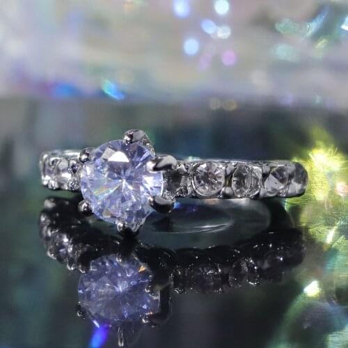 WomenS Rings Exquisite Diamond-Encrusted Zircon Souvenir Rings For WomenS Engagement Wedding Jewelry Gift Size 6-10 aneis 04