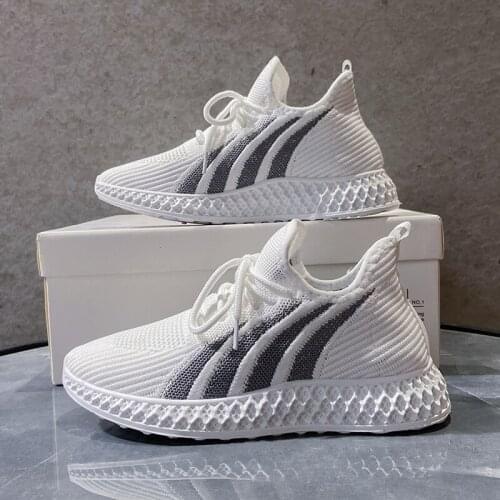 Women Casual Shoes Fashion Breathable Walking Mesh Flat Shoes Woman White Sneakers Women 2020 Tenis Feminino Female Shoes