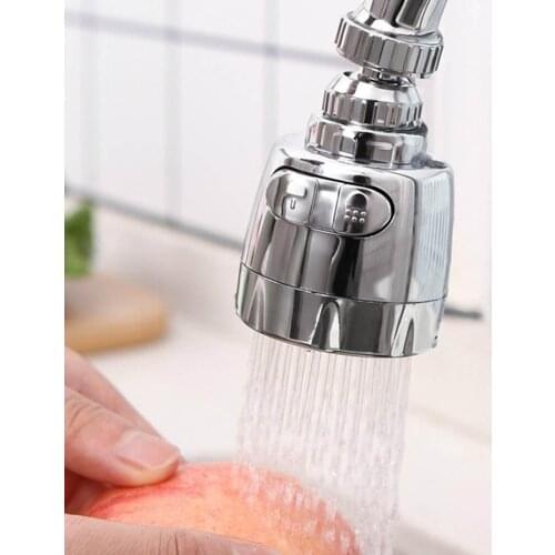 1PC rotary faucet kitchen faucet water saving device water filter connector shower bubbler Sprinkl saving nozzle diffuser f R1W5