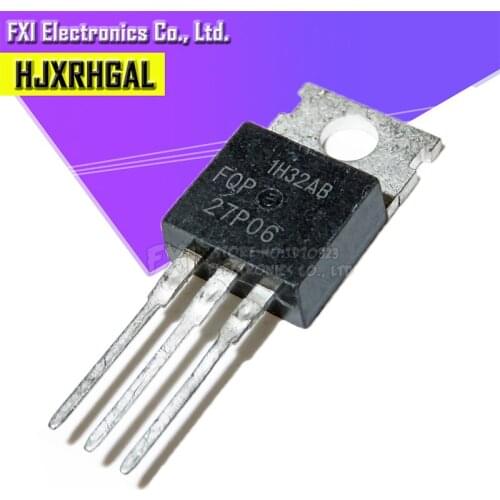 10pcs FQP27P06 TO220 60V 27A TO-220 new original