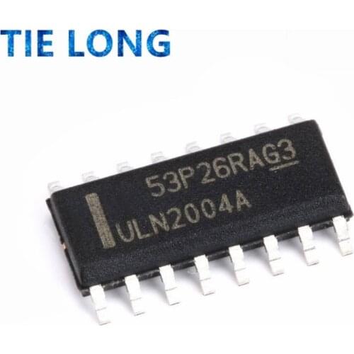 10pcs/lot ULN2004ADR SOP-16 ULN2004A ULN2004 HIGH-VOLTAGE HIGH-CURRENT DARLINGTON TRANSISTOR IC