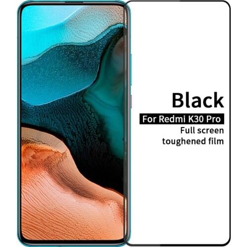 2PCS Tempered Glass For Xiaomi Redmi K30 Pro Screen Protector Mi Little Poco F2 Pro Full Cover Redmi K30 Pro 3D Curved Edge Film