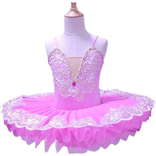2020 New Professional Ballerina Ballet Tutu for Child Children Kids Girls Adults Pancake Tutu Dance Costumes Ballet Dress Girls
