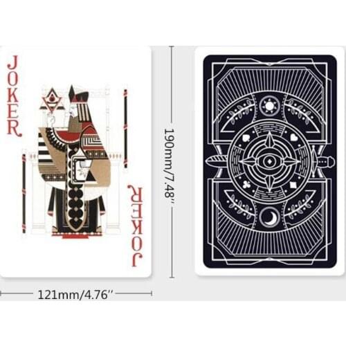 54pcs/set Paper Werewolves Poker Card Deck Family Party Board Game Playing Cards K1MB