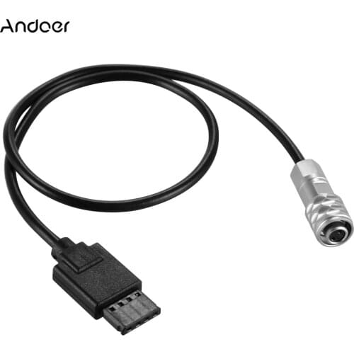 Andoer BMPCC Power Adapter Cable Compatible for DJI Ronin S Gimbal Stabilizer Compatible For BMPCC 4K/ 6K Camera