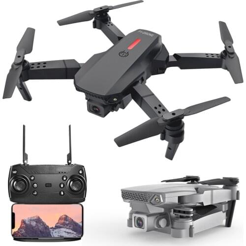 P1 Rc Drone with 4k HD Dual Camera WiFi FPV Real-Time Transmission Aerial Photography Folding Quadcopter Follow Me Dron Kid Toys