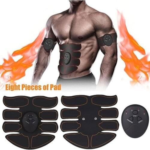 EMS Abdominal Muscle Trainer Hip Muscle Massager ABS Stimulator Fitness Lifting Buttock Weight loss Body Slimming Massage Belt