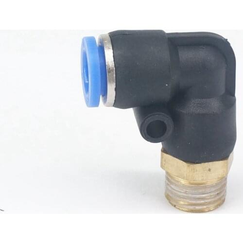 1/4" BSP Male to Fit Tube O/D 8mm Pneumatic Elbow Push In Connector Union Quick Release Air Fitting Plumbing