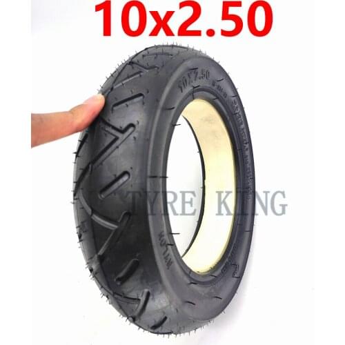 Good Quality 10 Inch 10x2.50 Solid Tire Tubeless for Folding Electric Scooter 10-inch E-Scooter Pocket Bike Razor