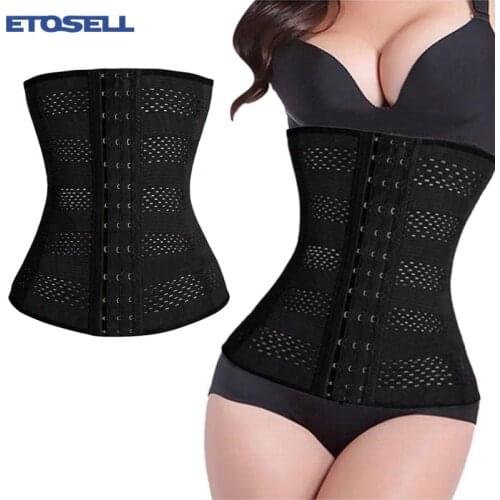 Women Sexy Body Shaper High Elastic Adjustable Slimming Shapewear Waist Corsets Breathable Bodysuits Underwears