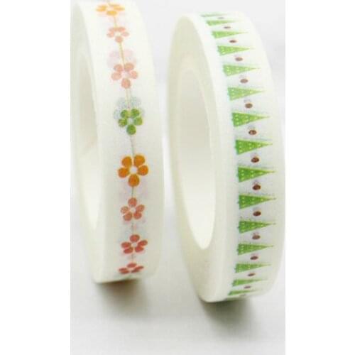 1pcs Lace Paper Tape Party Favors Gift for Kids Party Supplies Birthday Scrapbooking DIY Diary Decorative Photo Album Sticker