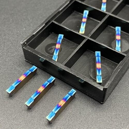 MGMN200 High Quality NANO BLUE Grooving inserts For External tool holder MGEHR Cutting Tool turning Tool