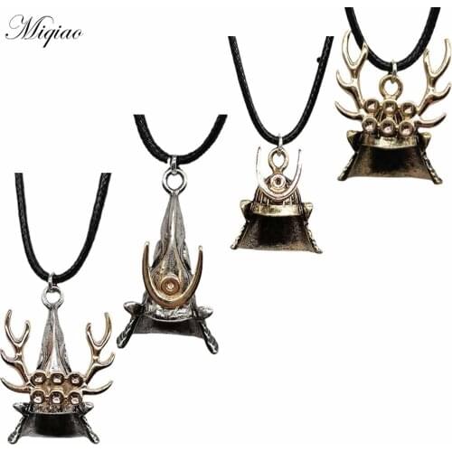 Miqiao 1pcs New Creative Armor Cap Pendant Necklace Accessories Jewelry