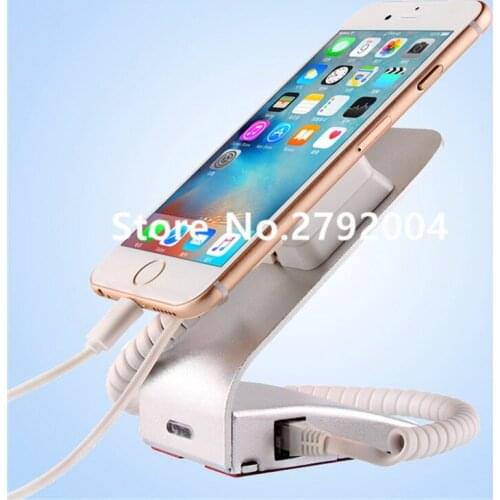 Hot sale eas anti theft alarm and charging security display stand for smart phone